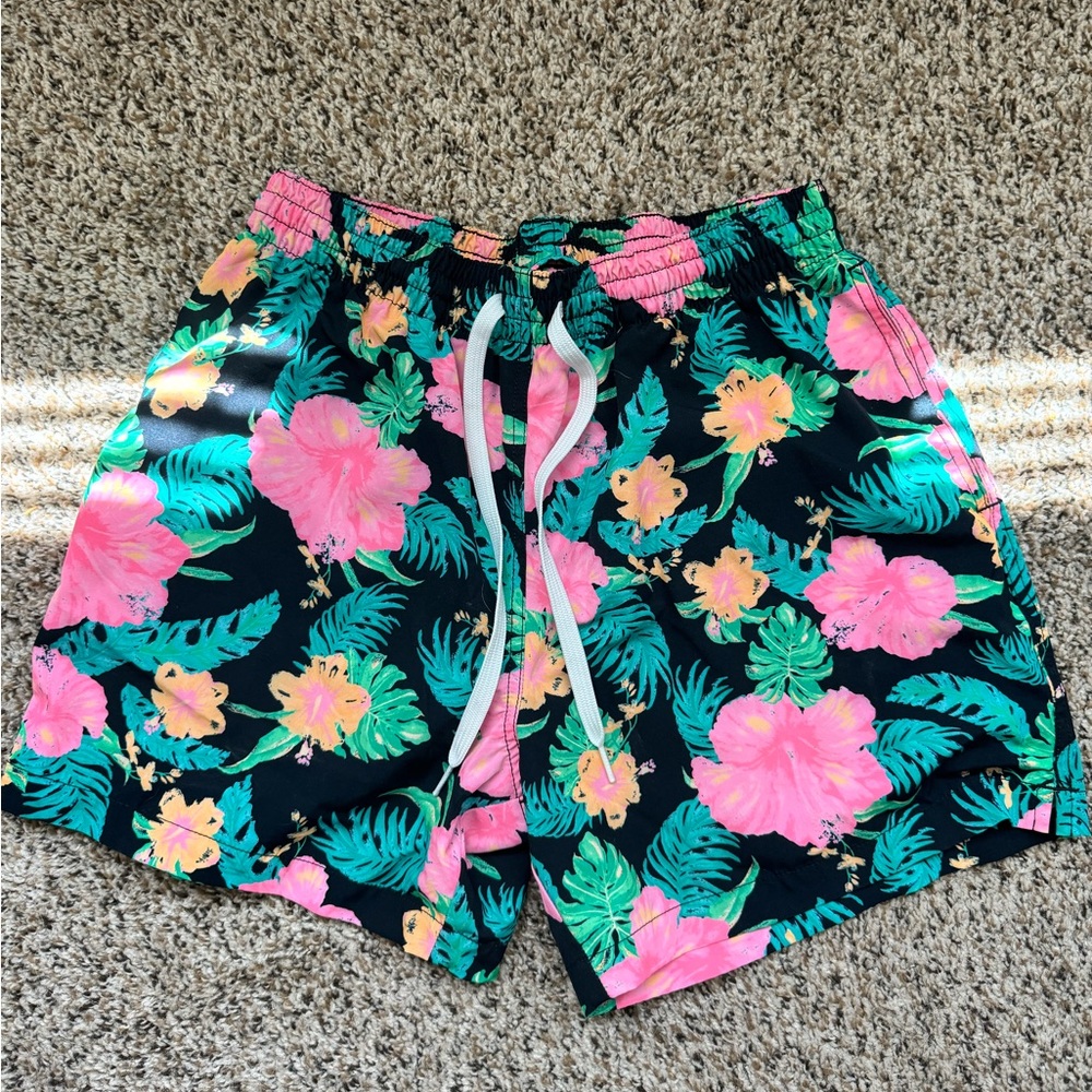 FLORAL CHUBBIES TRUNKS 5.5 INSEAM
